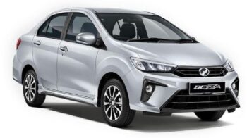 Perodua Bezza car rental malaysia